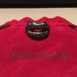 Solange Azagury-Partridge Hot Lips Ring